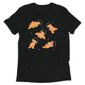 Dino Nugs In Space Men's Tri-Blend Tee
