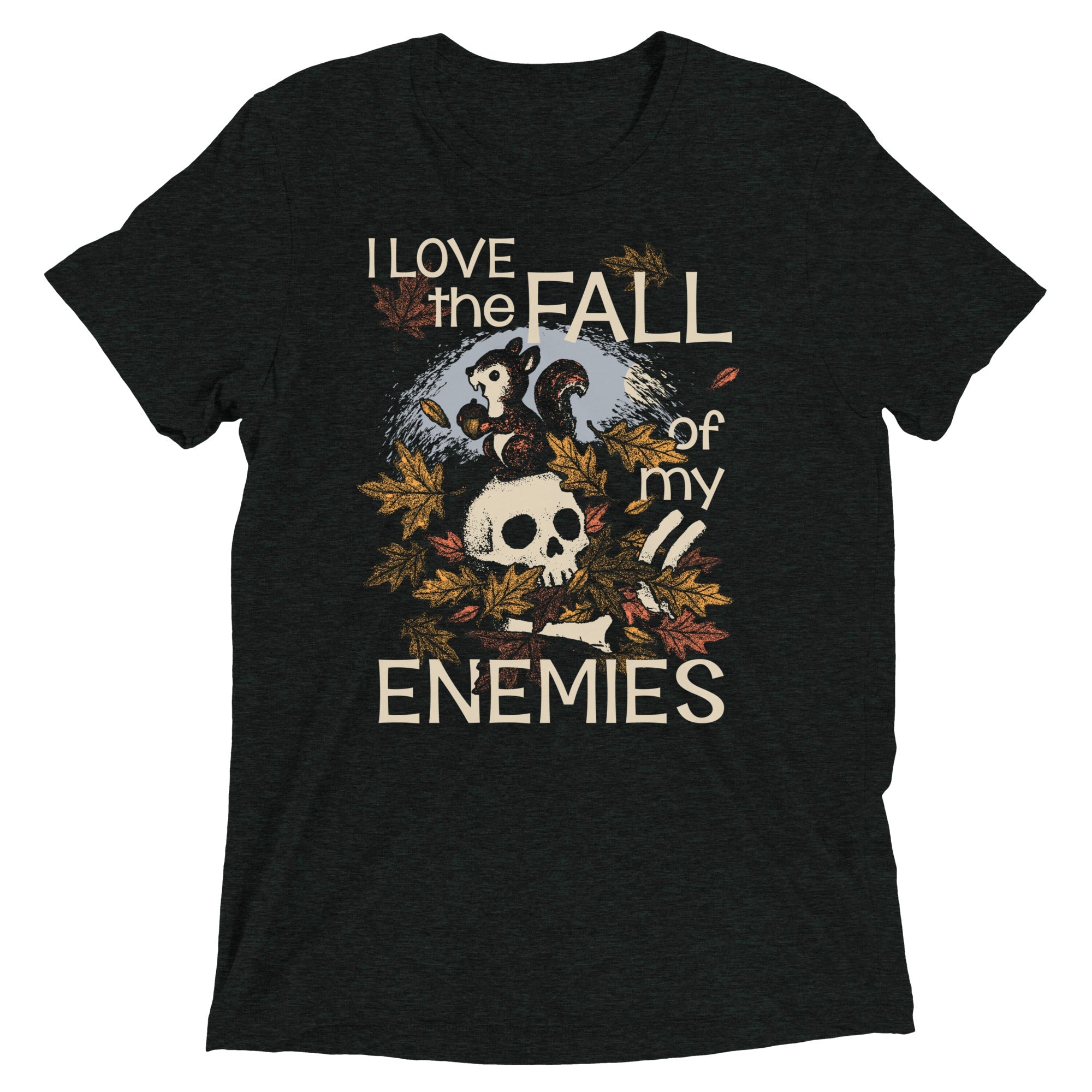 I Love The Fall Of My Enemies Men's Tri-Blend Tee