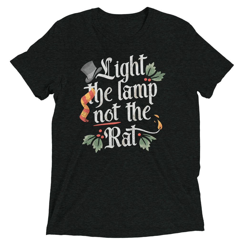 Light The Lamp Not The Rat Men's Tri-Blend Tee