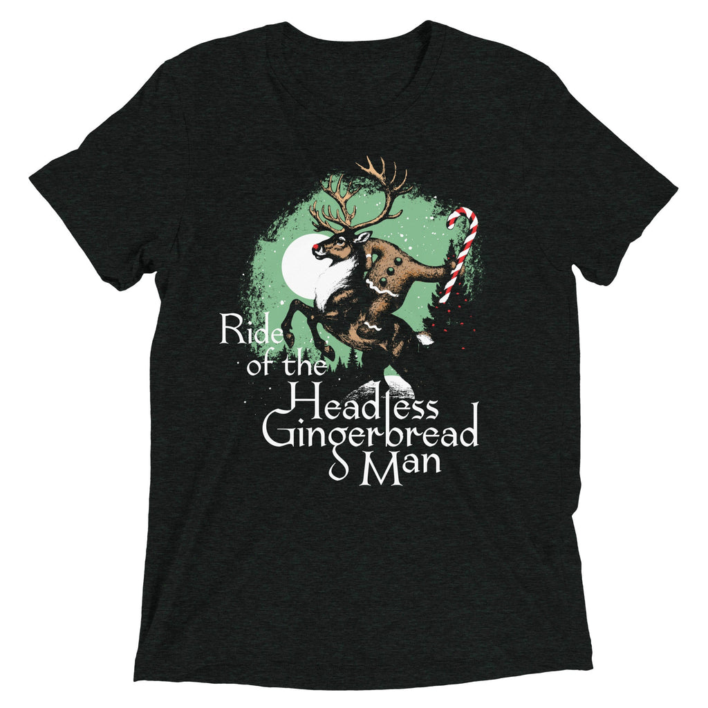 Ride Of The Headless Gingerbread Man Men's Tri-Blend Tee