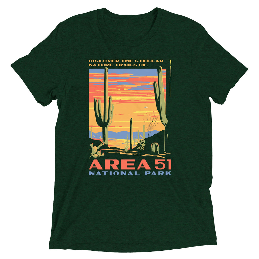 Area 51 National Park Men's Tri-Blend Tee