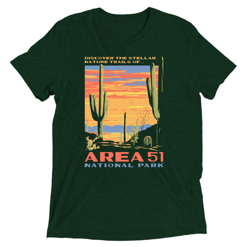 Area 51 National Park Men's Tri-Blend Tee