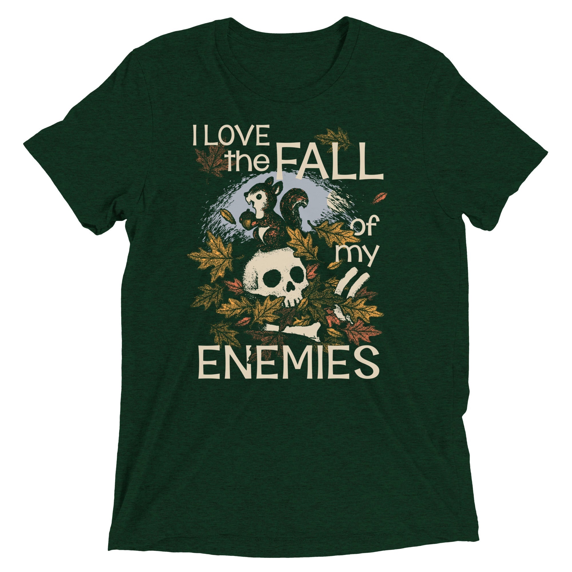 I Love The Fall Of My Enemies Men's Tri-Blend Tee