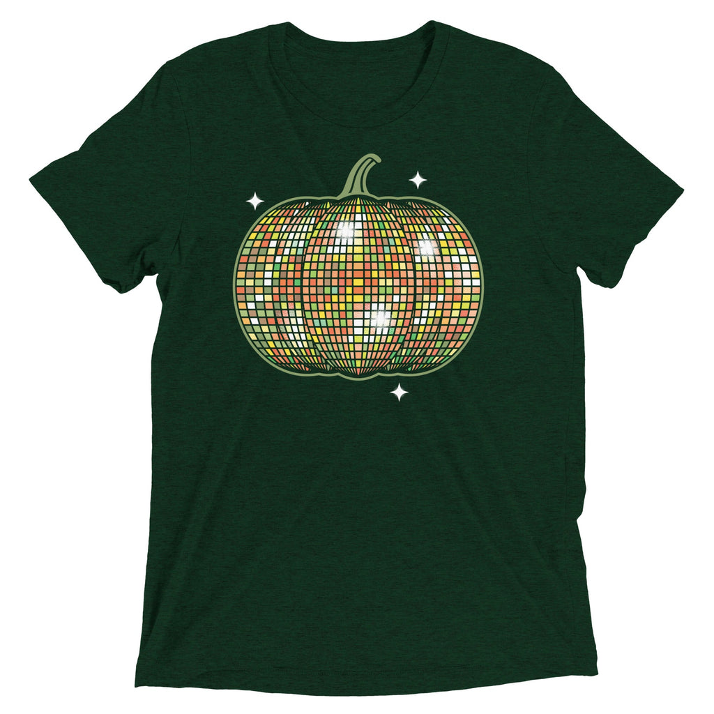 Disco Pumpkin Men's Tri-Blend Tee