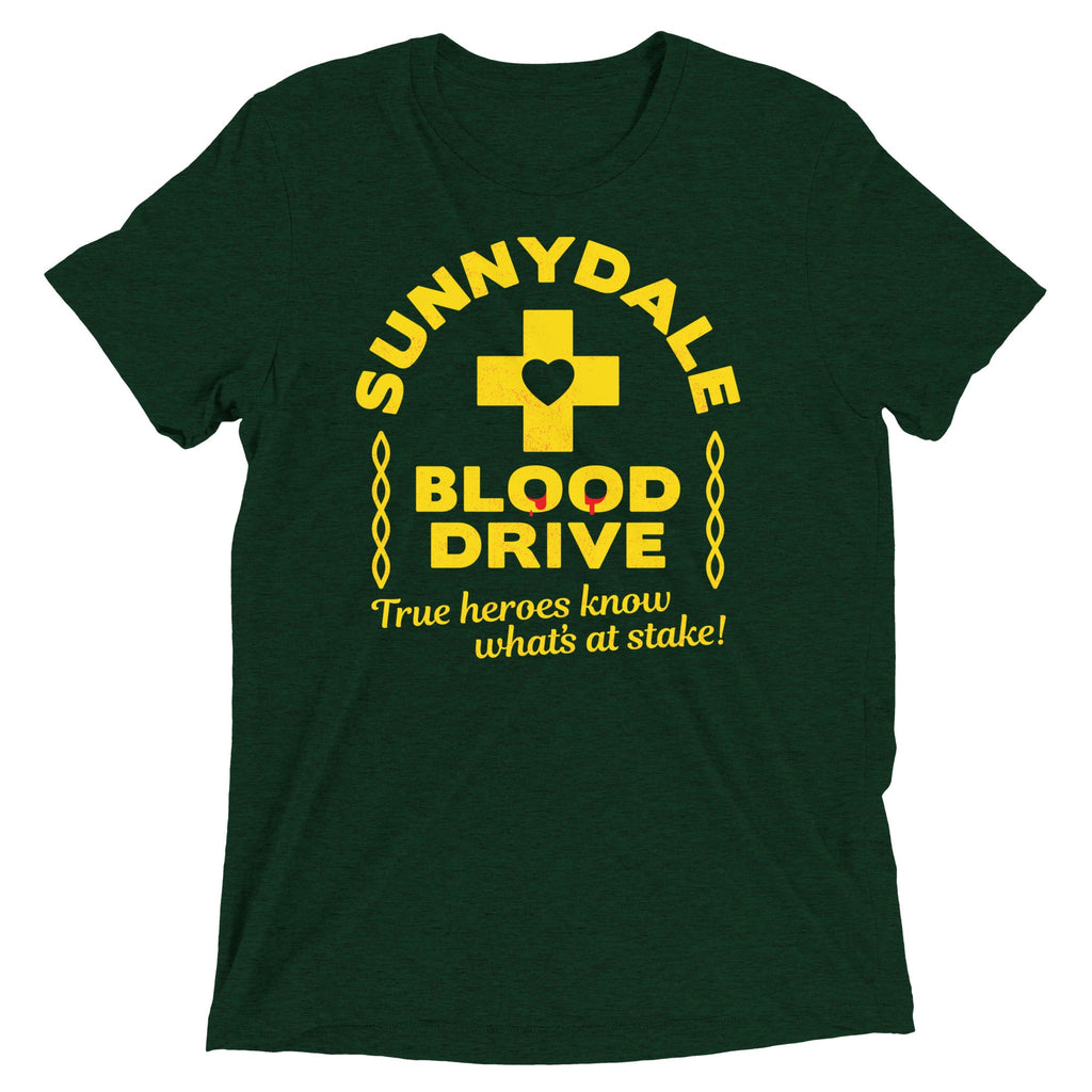 Sunnydale Blood Drive Men's Tri-Blend Tee
