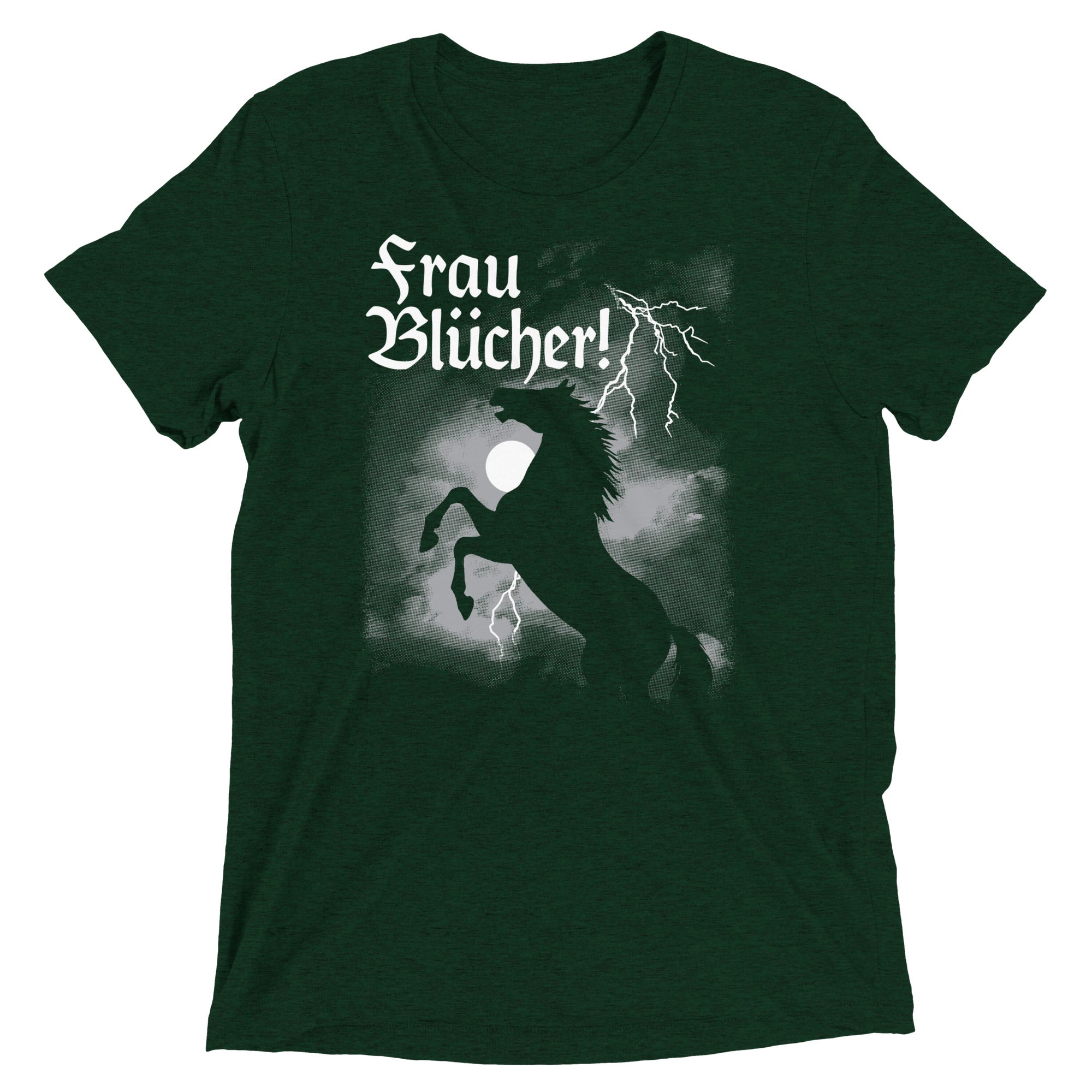 Frau Blucher! Men's Tri-Blend Tee