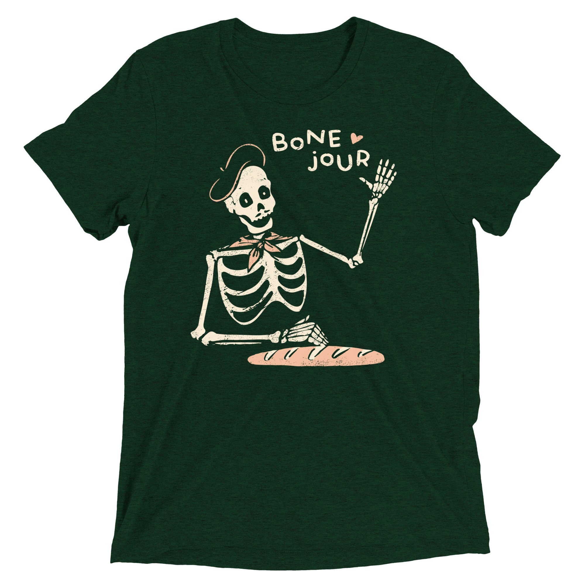 Bone Jour Men's Tri-Blend Tee