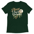 Please Chew Quieter Men's Tri-Blend Tee