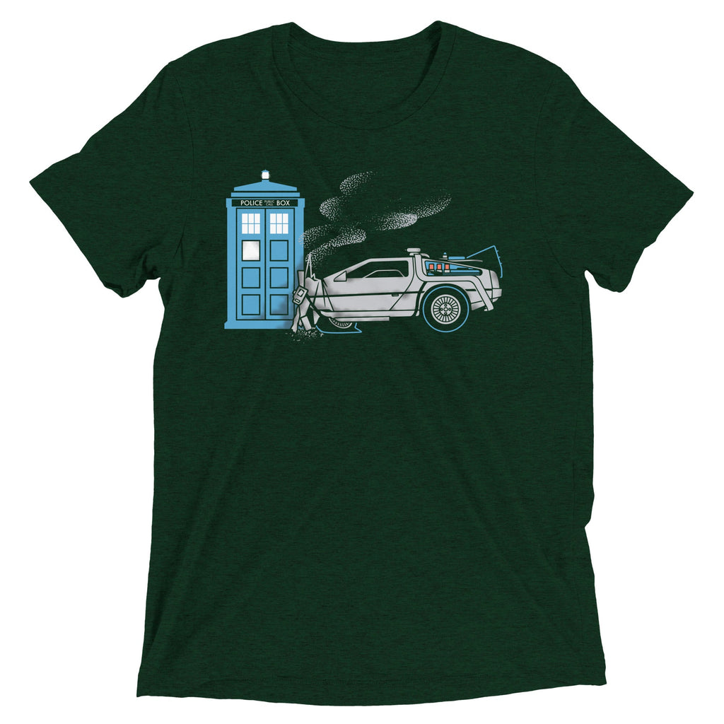 Time Collision Men's Tri-Blend Tee