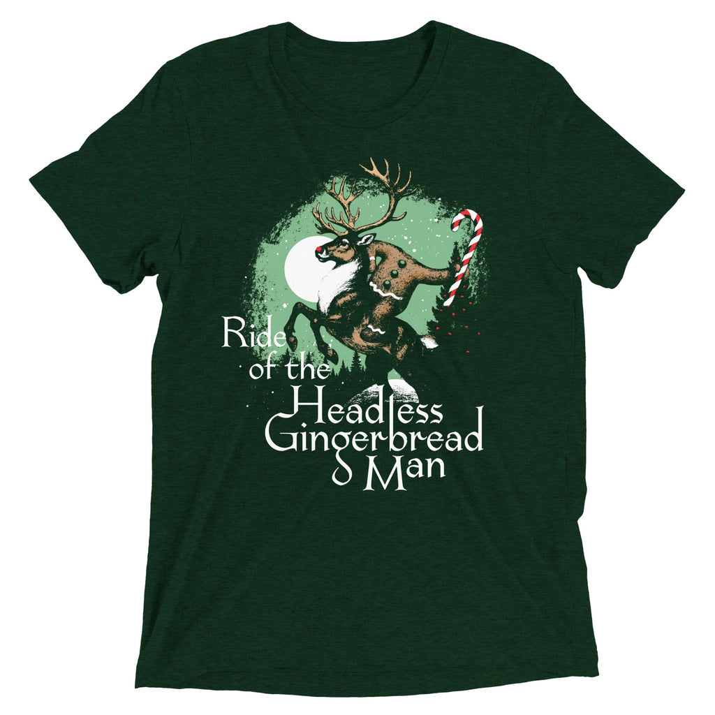 Ride Of The Headless Gingerbread Man Men's Tri-Blend Tee