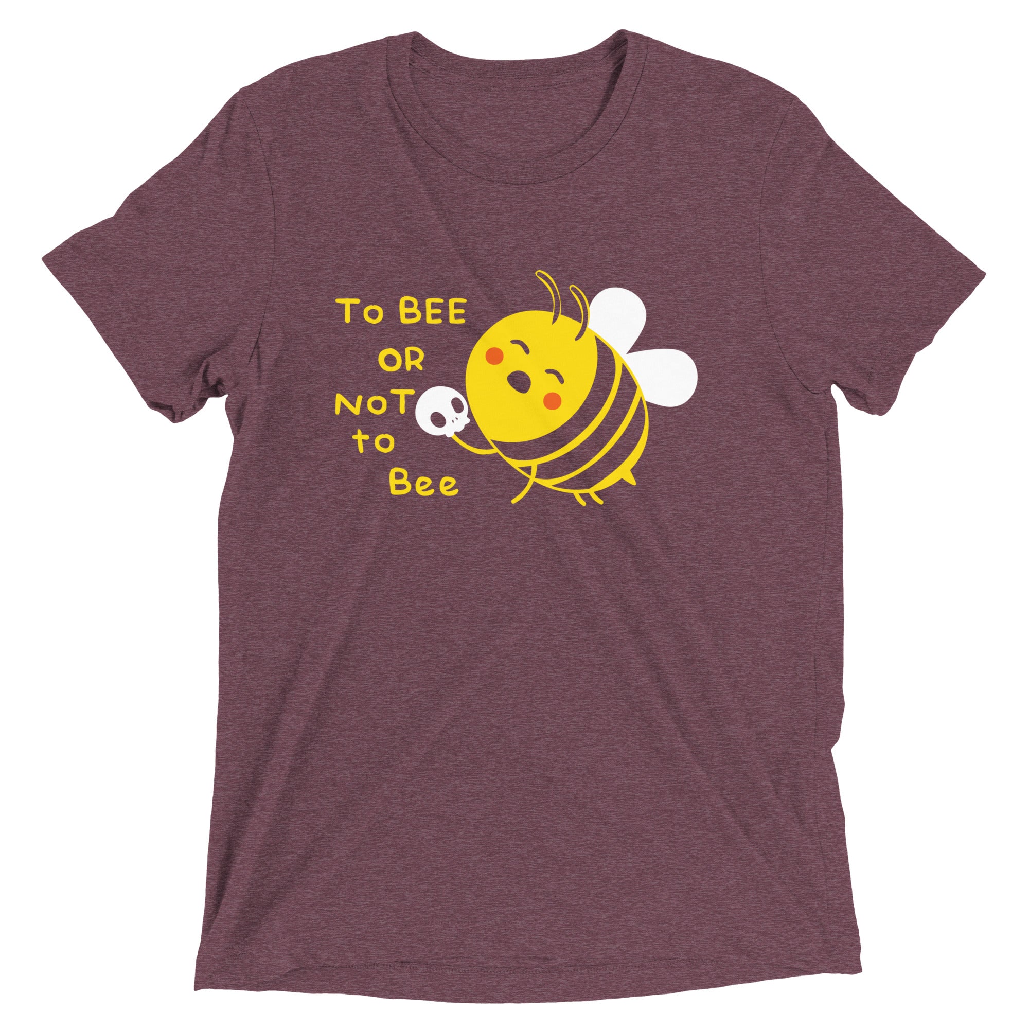 To Bee Or Not To Bee Men's Tri-Blend Tee