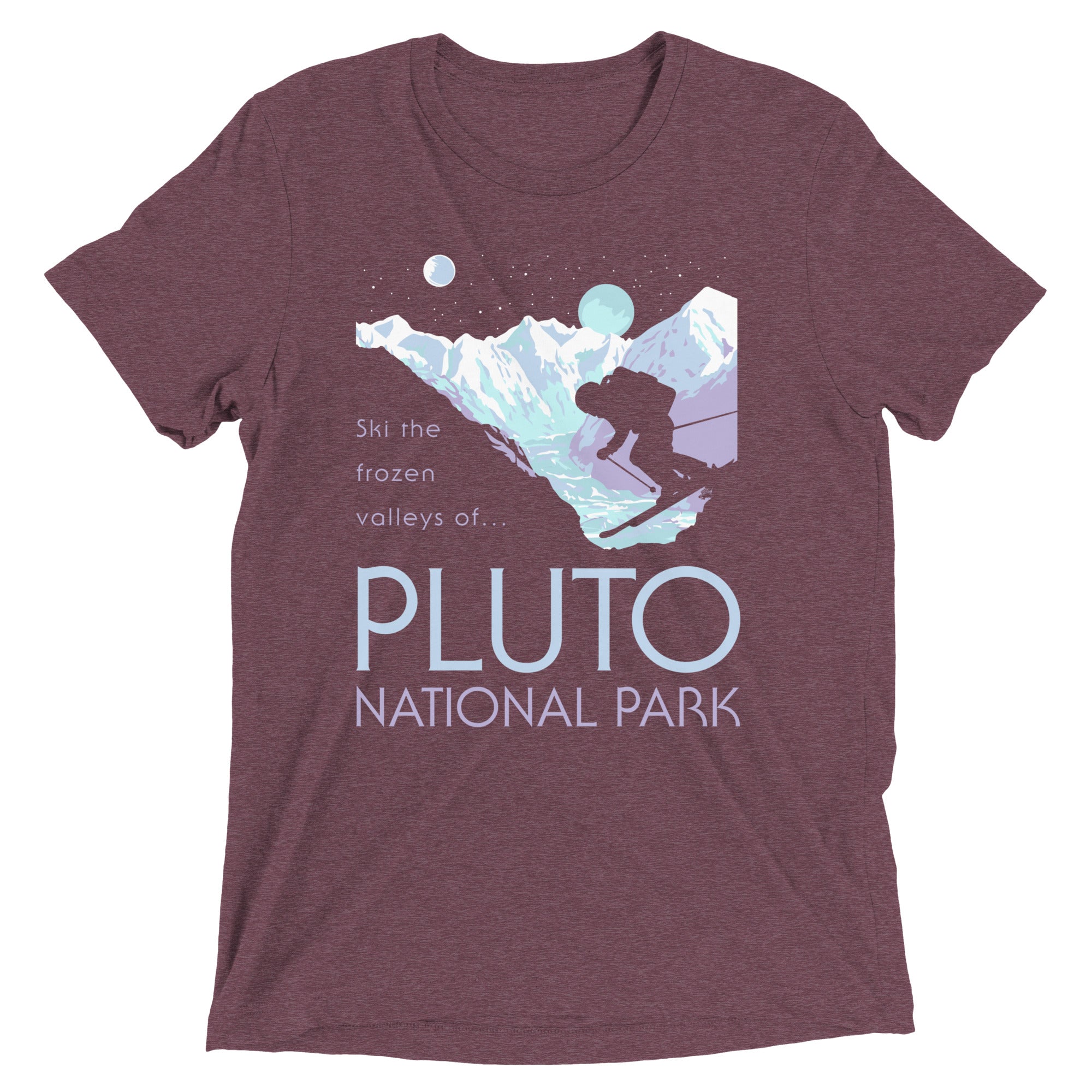Pluto National Park Men's Tri-Blend Tee
