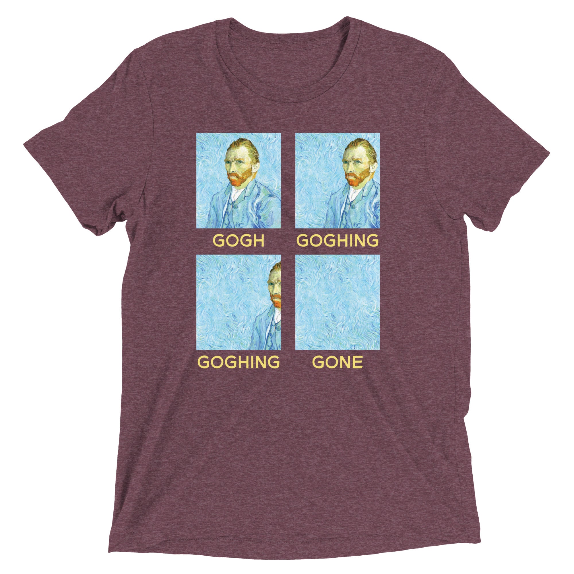 Goghing Goghing Gone Men's Tri-Blend Tee