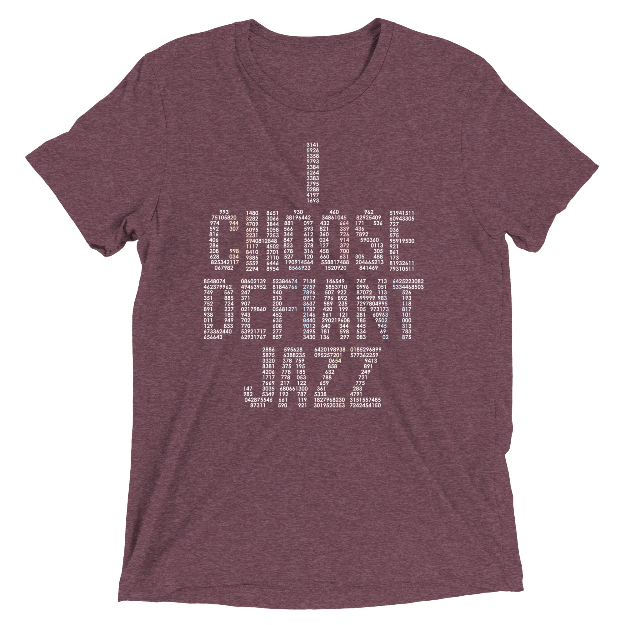 I Choose Defiant Jazz Men's Tri-Blend Tee