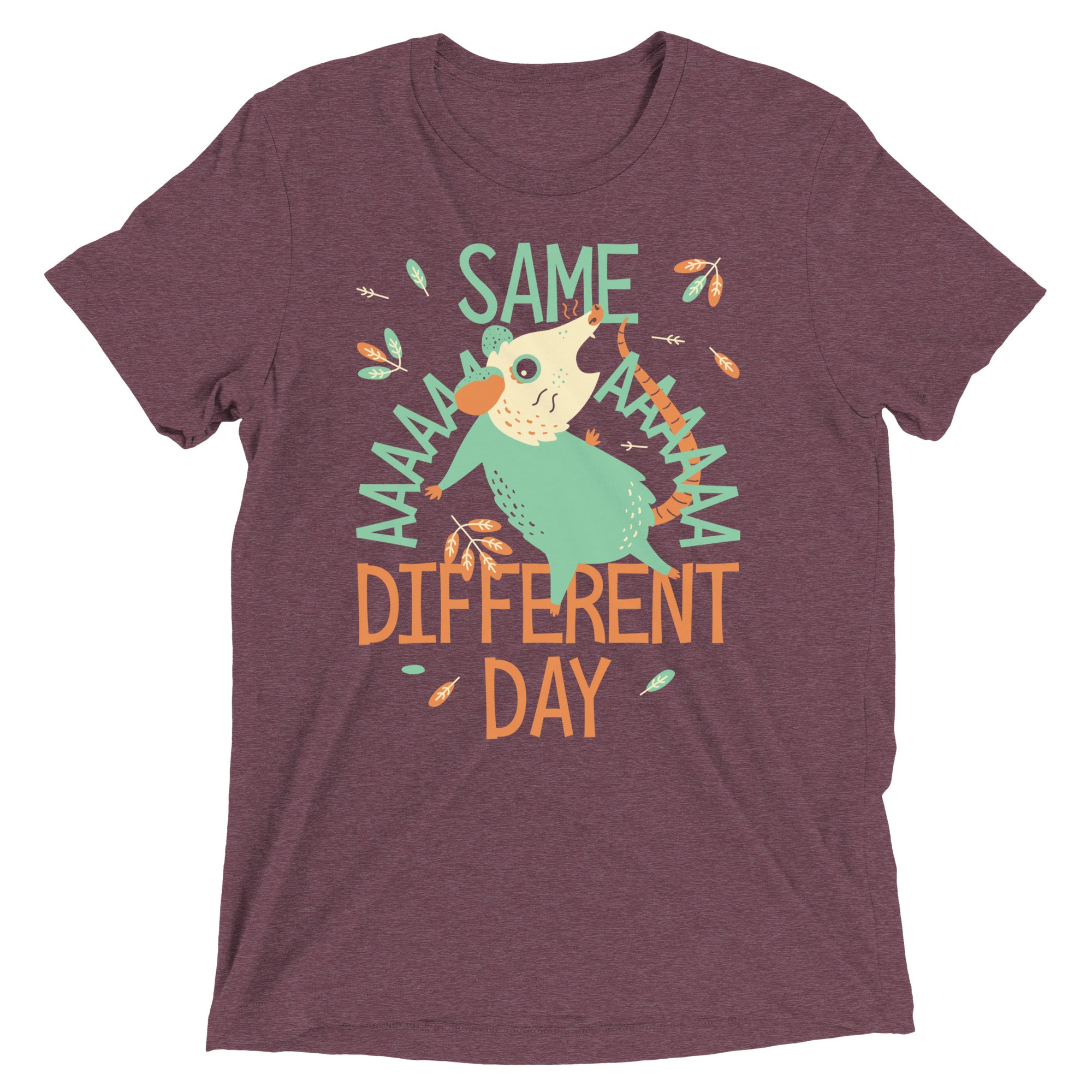 Same Aaaa Different Day Men's Tri-Blend Tee