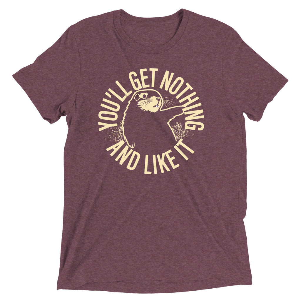 You'll Get Nothing And Like It Men's Tri-Blend Tee