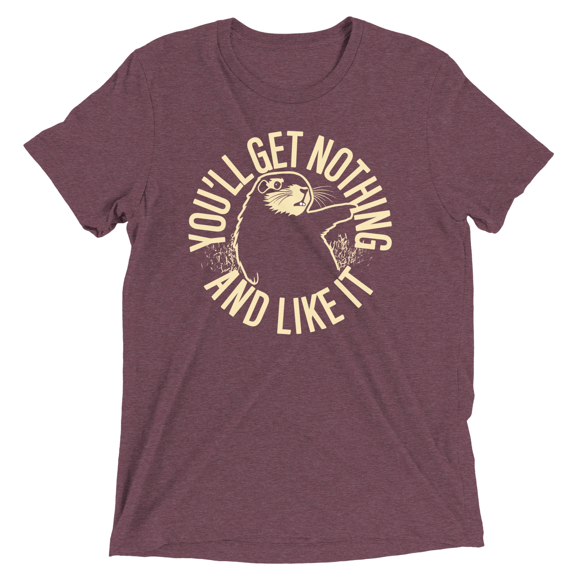 You'll Get Nothing And Like It Men's Tri-Blend Tee