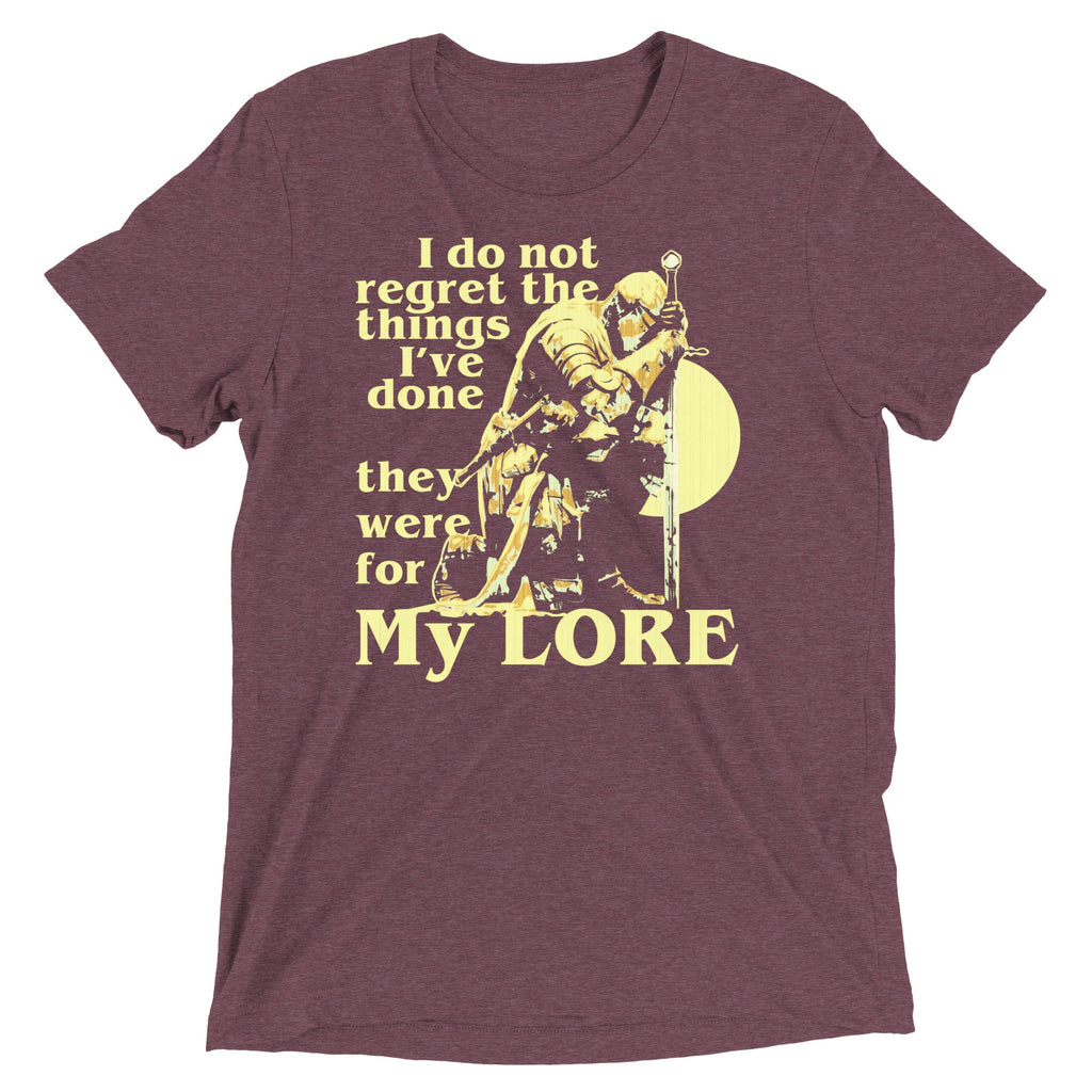 They Were For My Lore Men's Tri-Blend Tee