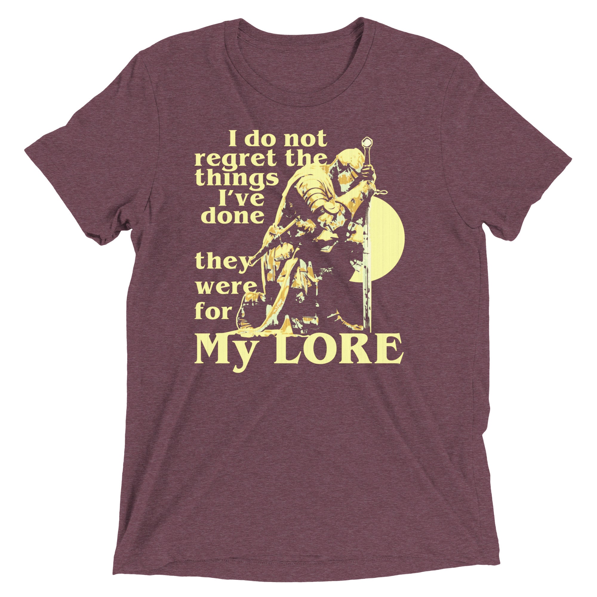 They Were For My Lore Men's Tri-Blend Tee