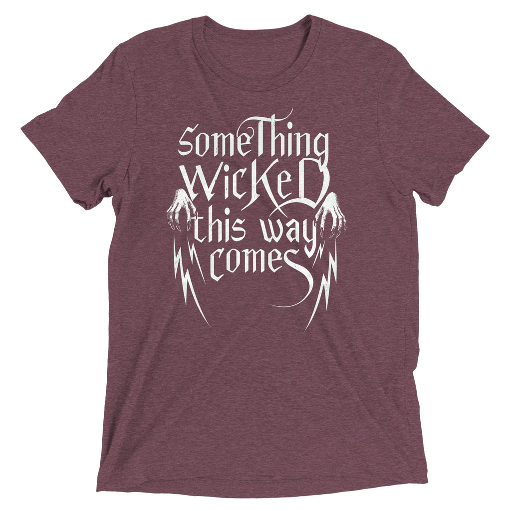 Something Wicked This Way Comes Men's Tri-Blend Tee