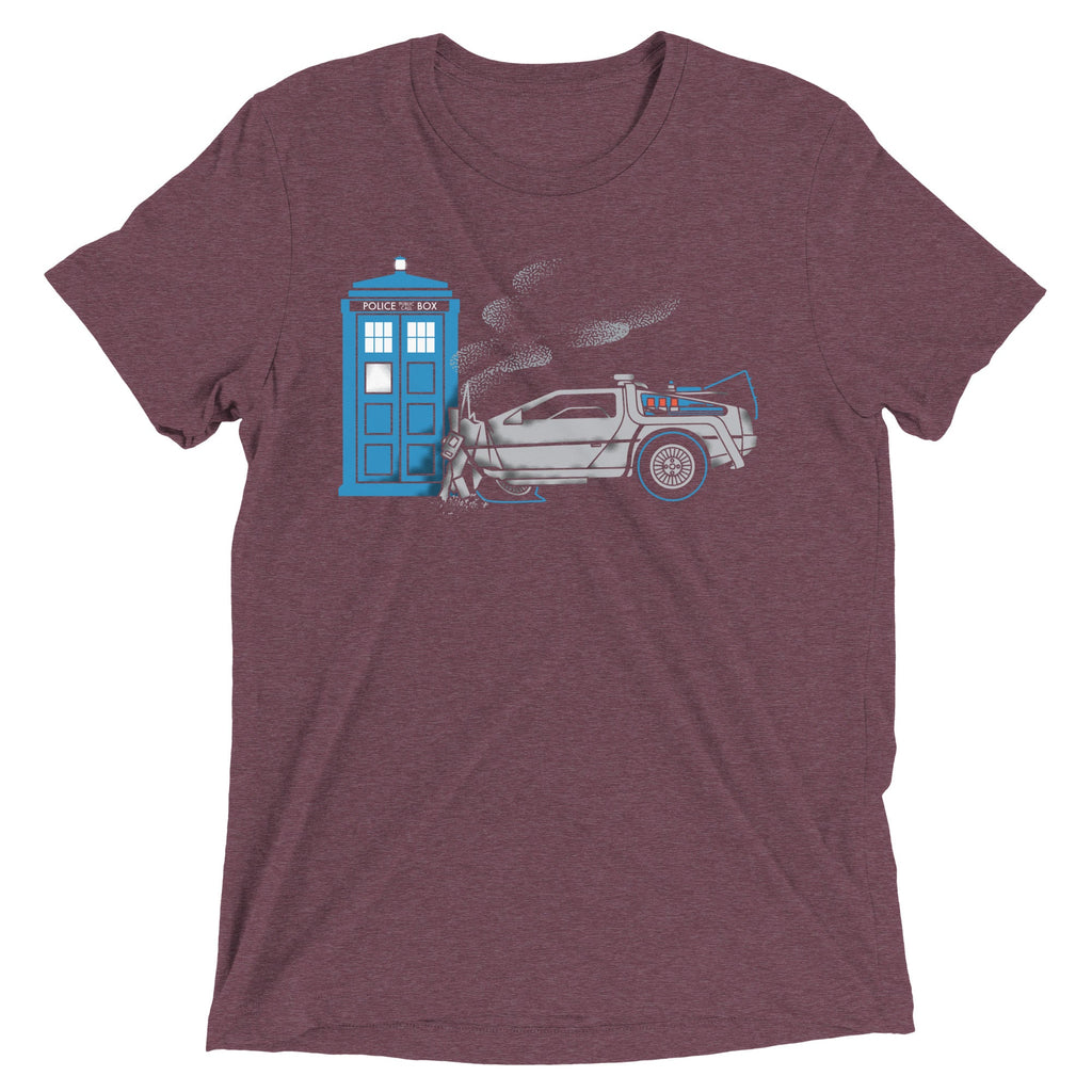 Time Collision Men's Tri-Blend Tee