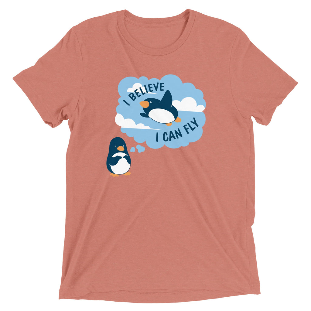 I Believe I Can Fly Men's Tri-Blend Tee