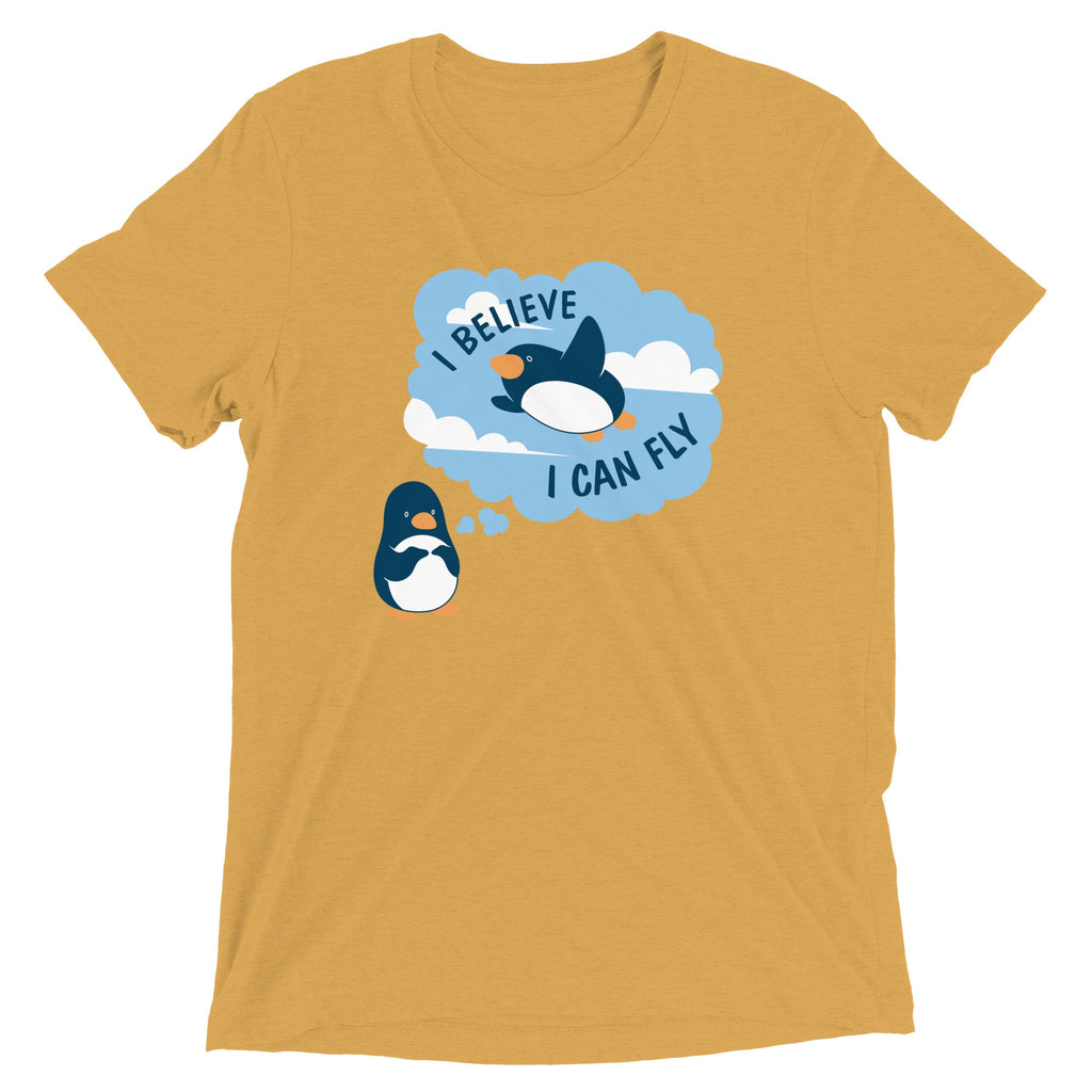I Believe I Can Fly Men's Tri-Blend Tee