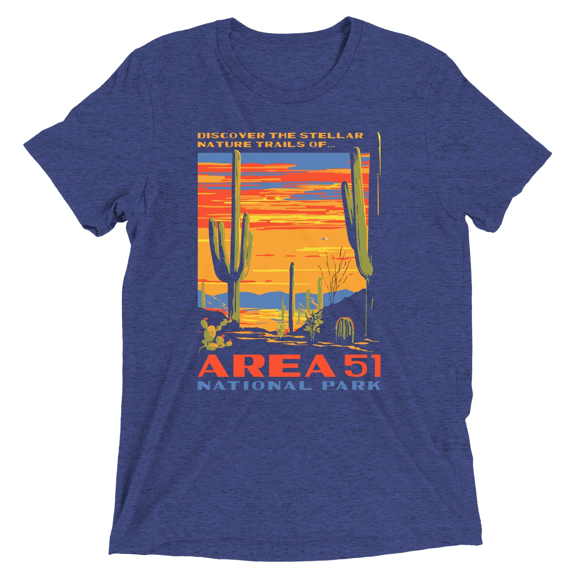 Area 51 National Park Men's Tri-Blend Tee