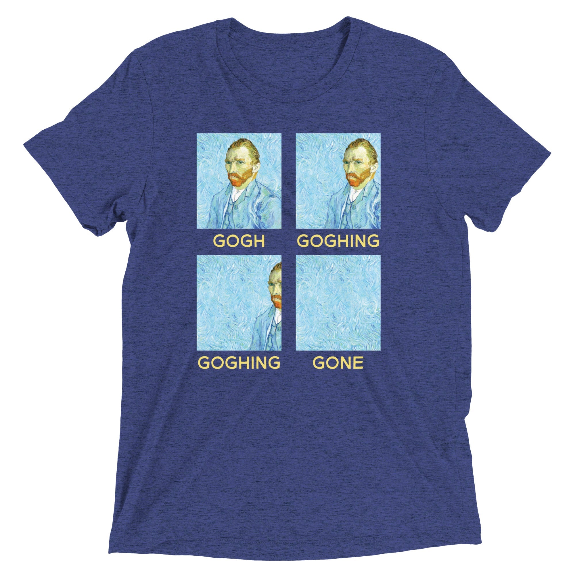 Goghing Goghing Gone Men's Tri-Blend Tee