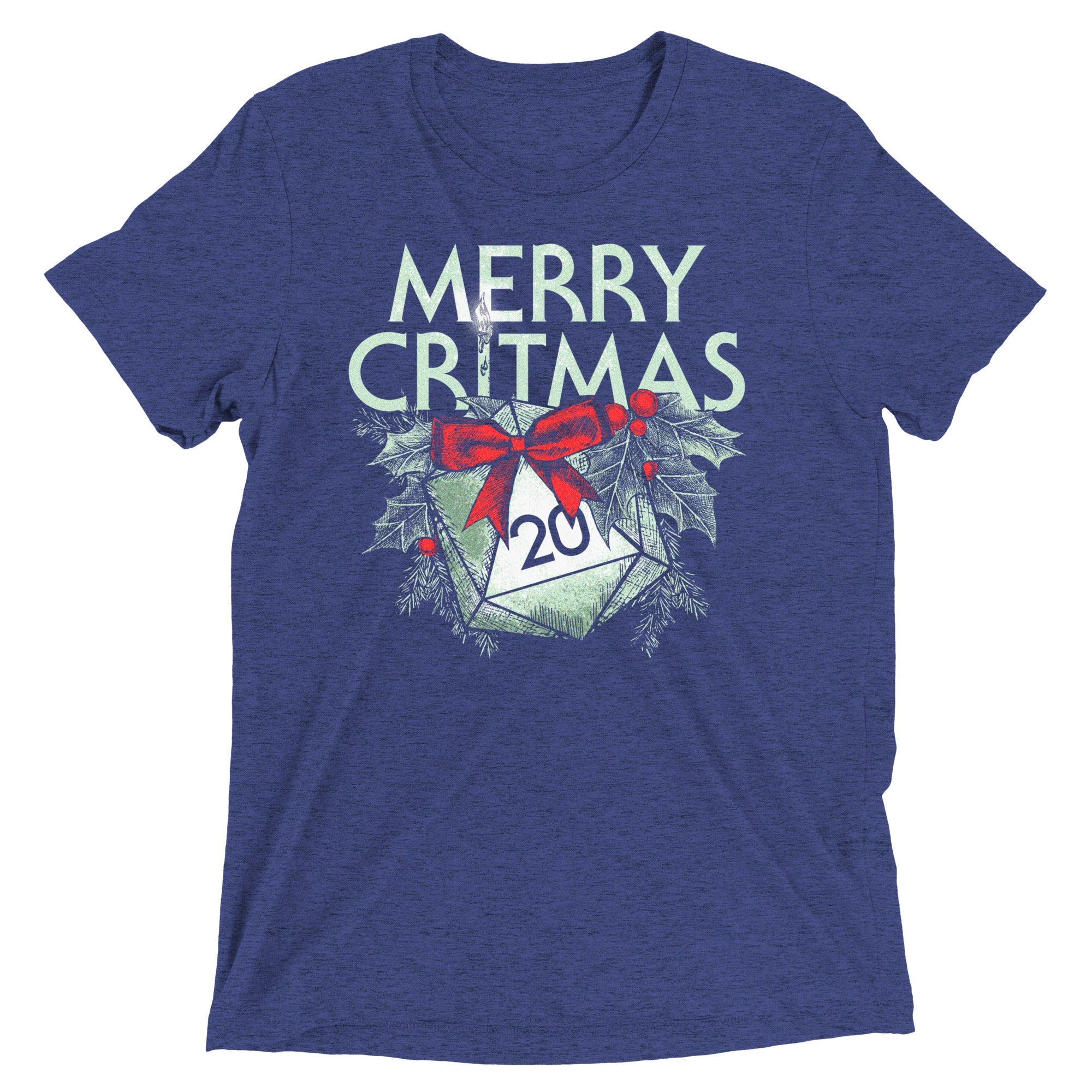 Merry Critmas Men's Tri-Blend Tee