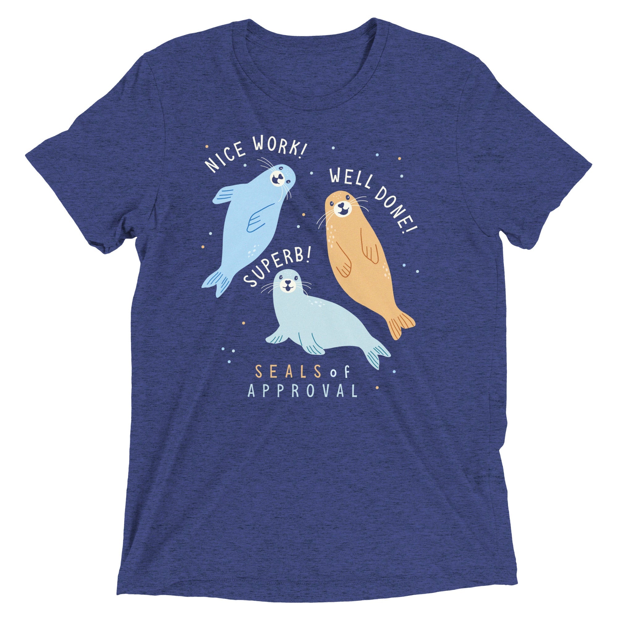 Seals Of Approval Men's Tri-Blend Tee