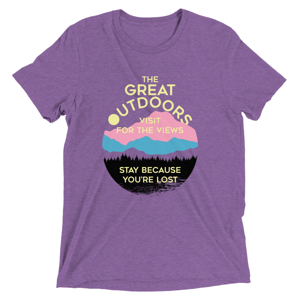 The Great Outdoors Men's Tri-Blend Tee