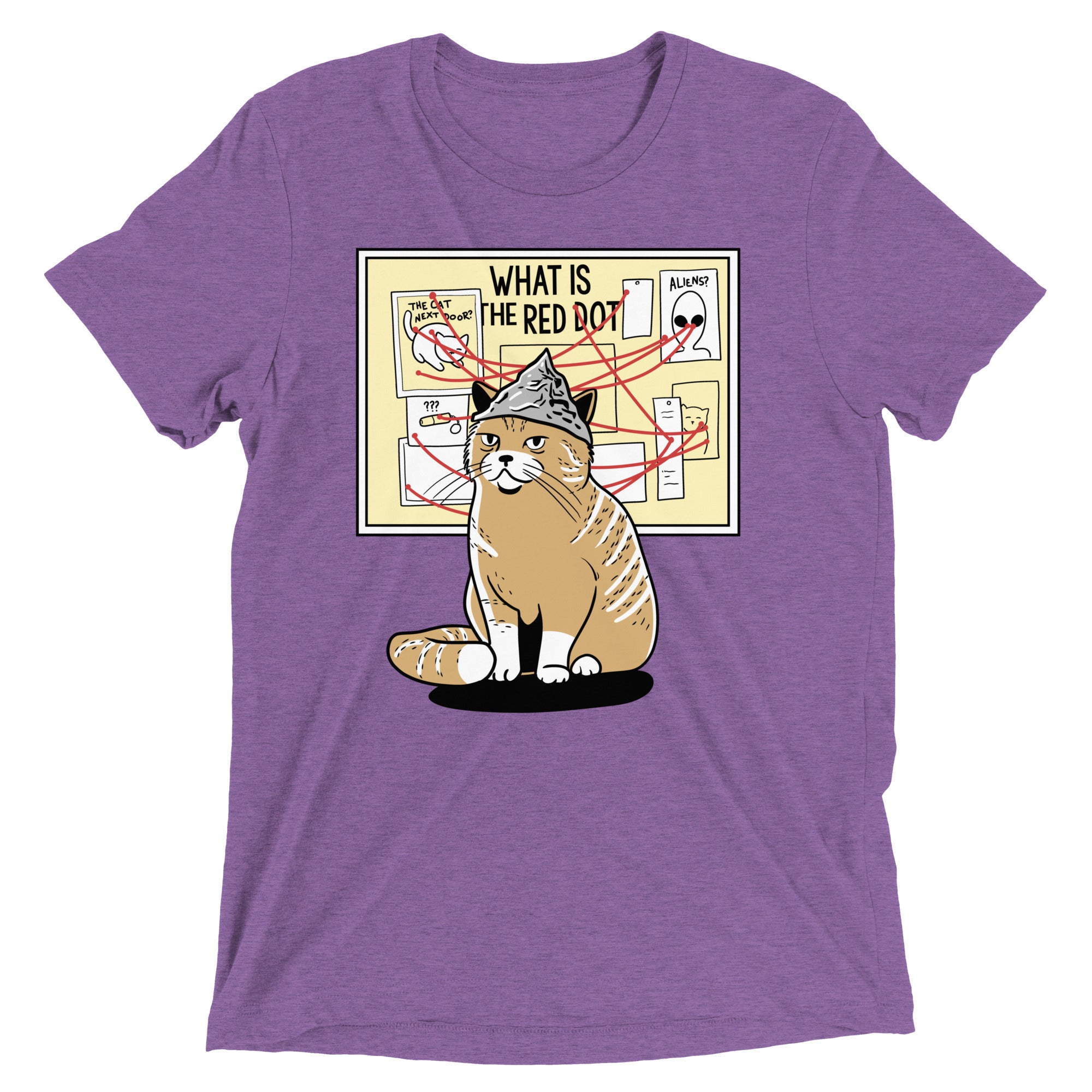 What Is The Red Dot? Men's Tri-Blend Tee