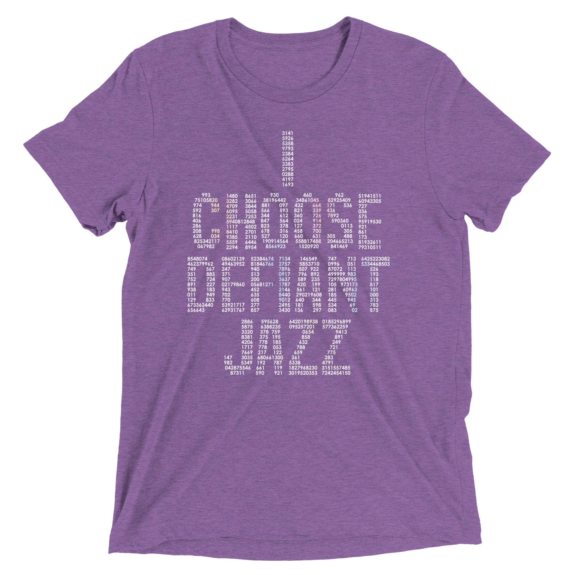 I Choose Defiant Jazz Men's Tri-Blend Tee