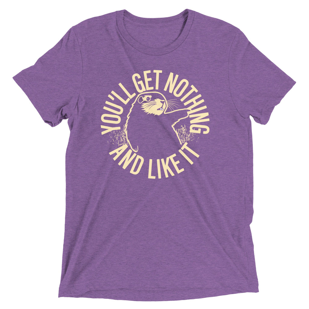 You'll Get Nothing And Like It Men's Tri-Blend Tee