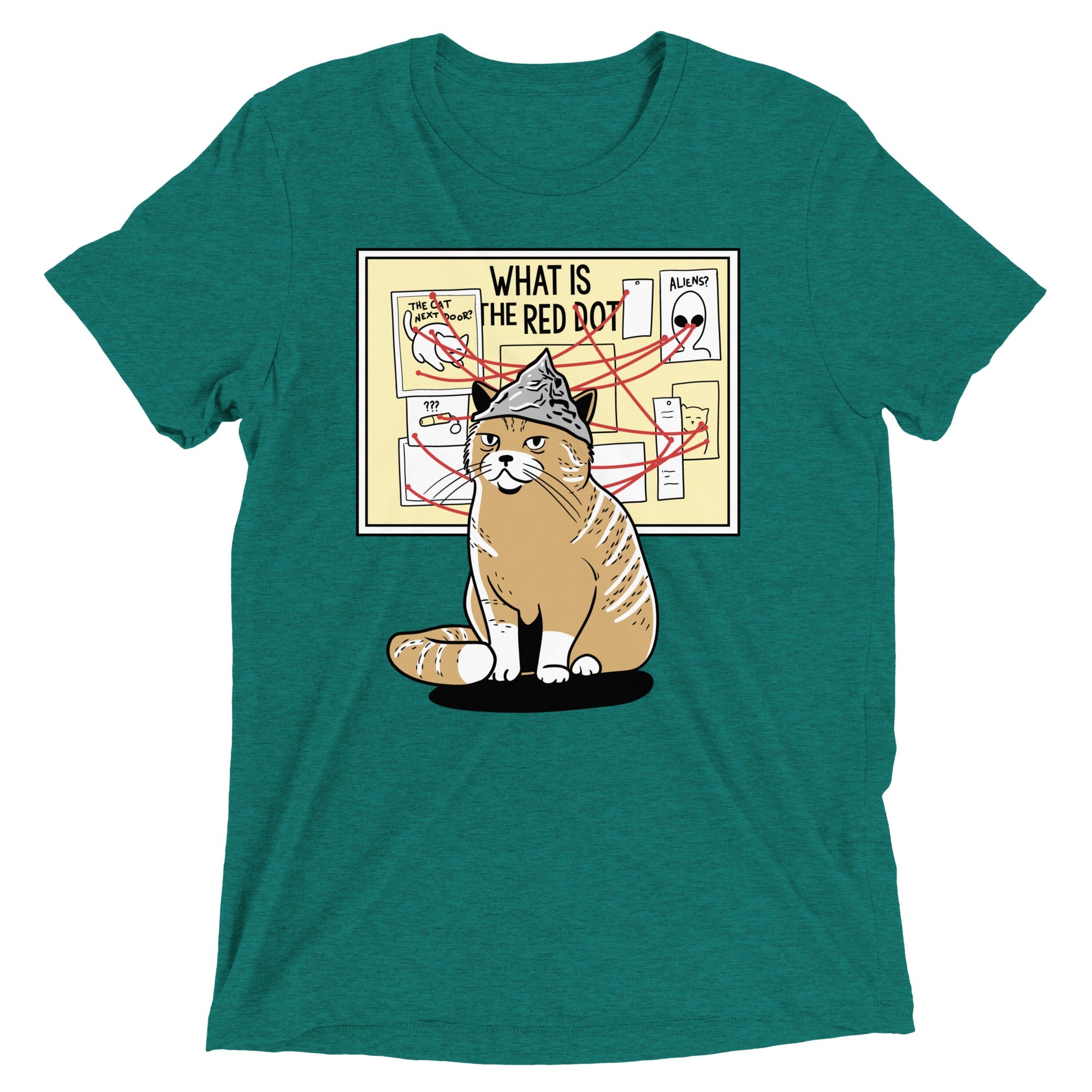 What Is The Red Dot? Men's Tri-Blend Tee