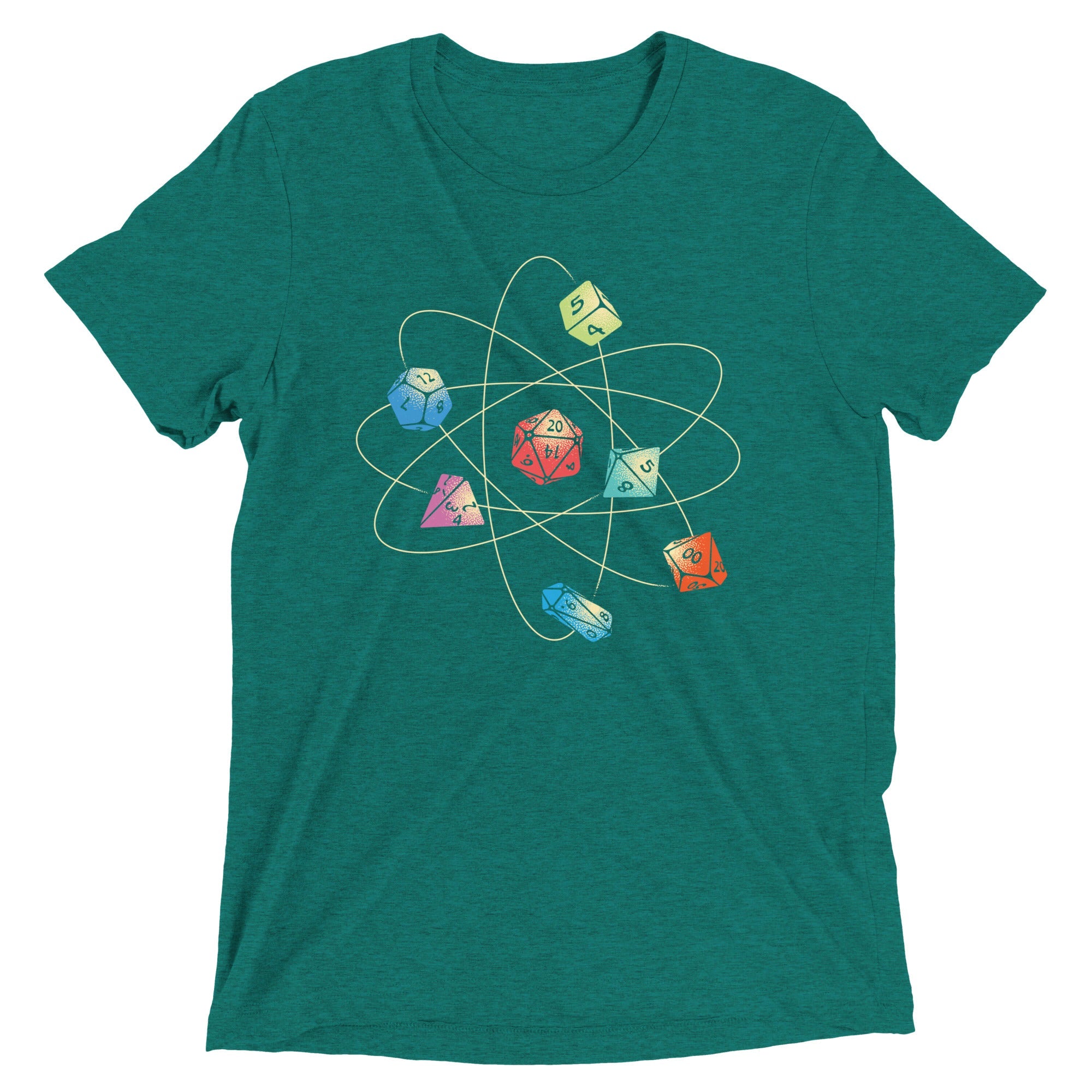 Dice Atom Men's Tri-Blend Tee