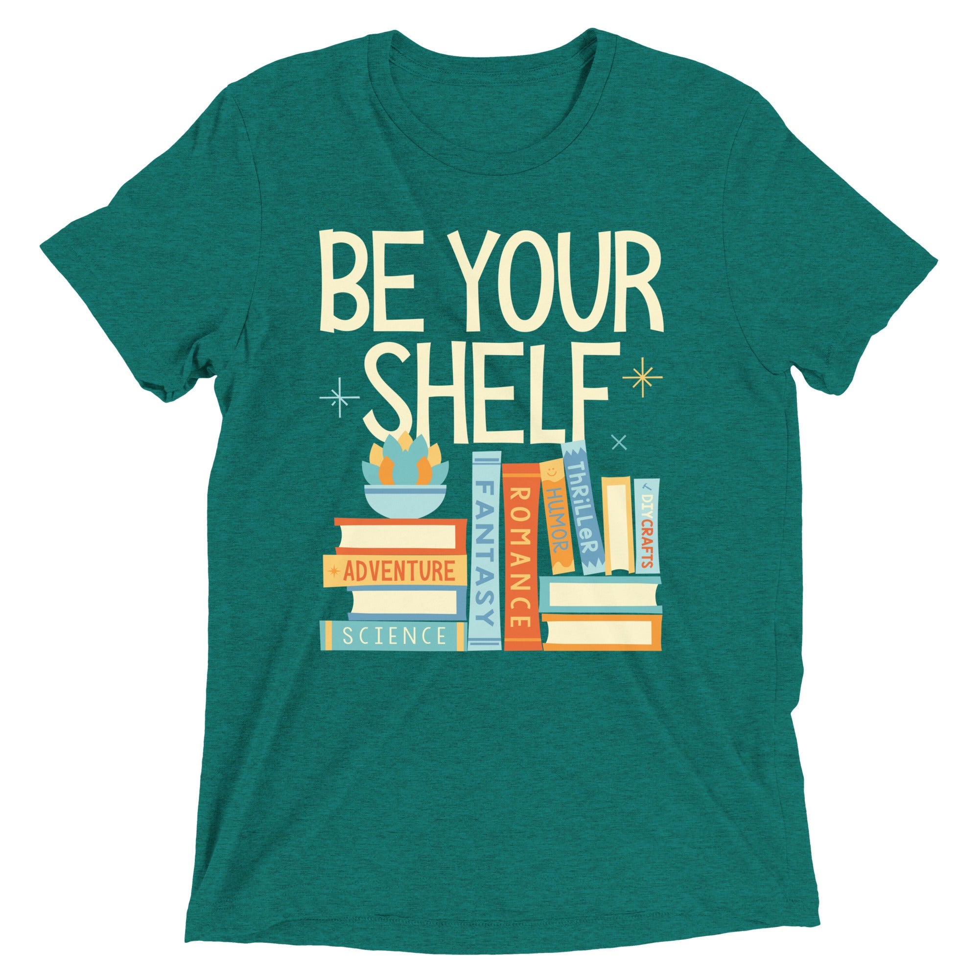 Be Your Shelf Men's Tri-Blend Tee
