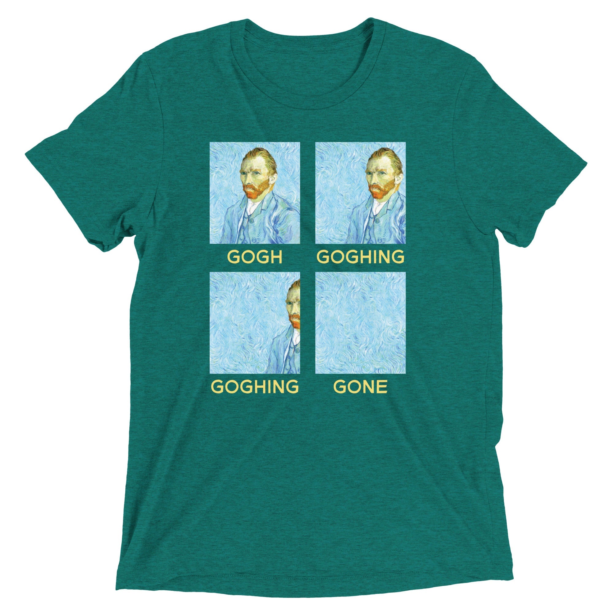 Goghing Goghing Gone Men's Tri-Blend Tee