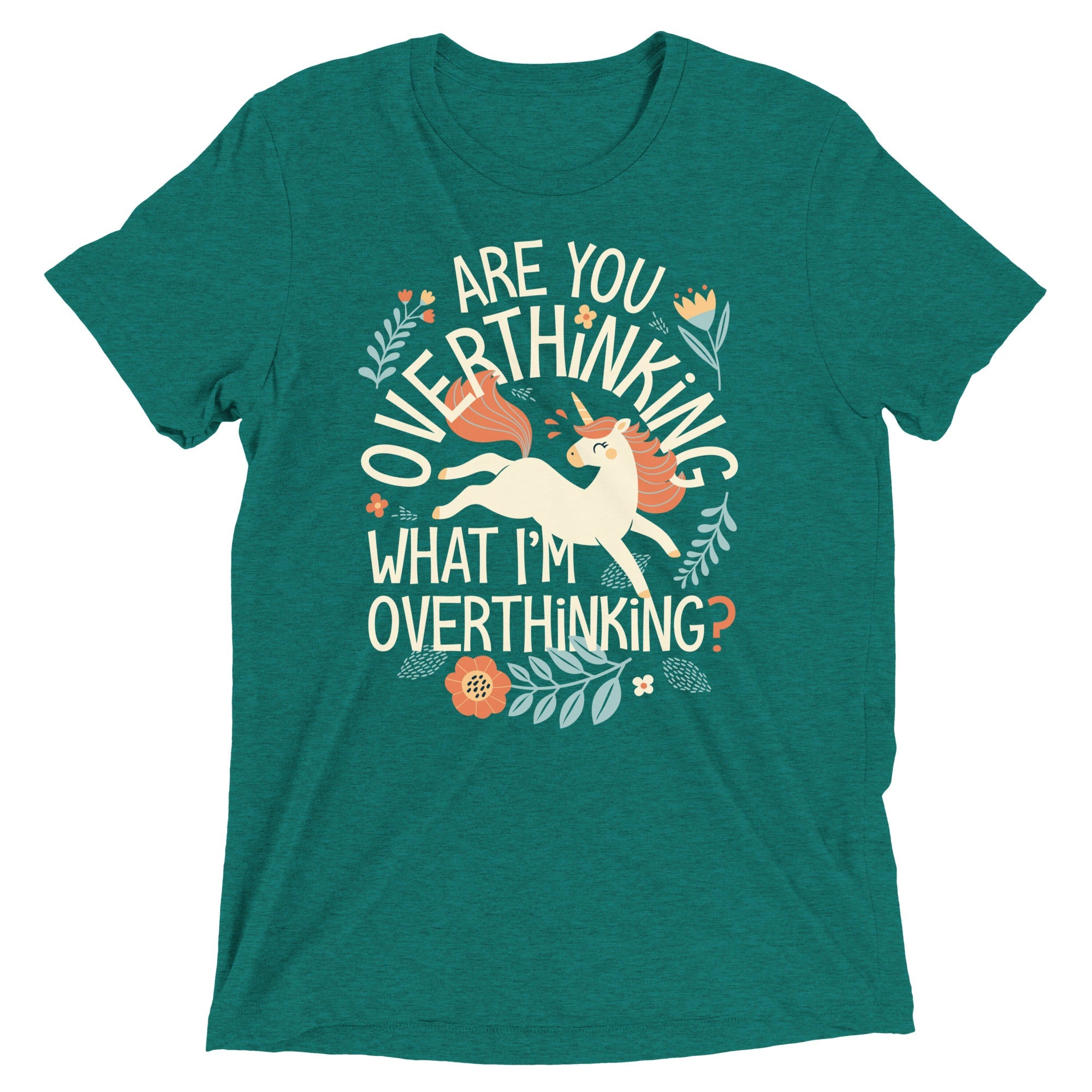 Are You Overthinking What I'm Overthinking? Men's Tri-Blend Tee
