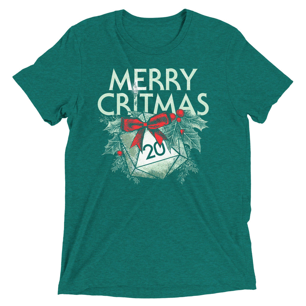 Merry Critmas Men's Tri-Blend Tee