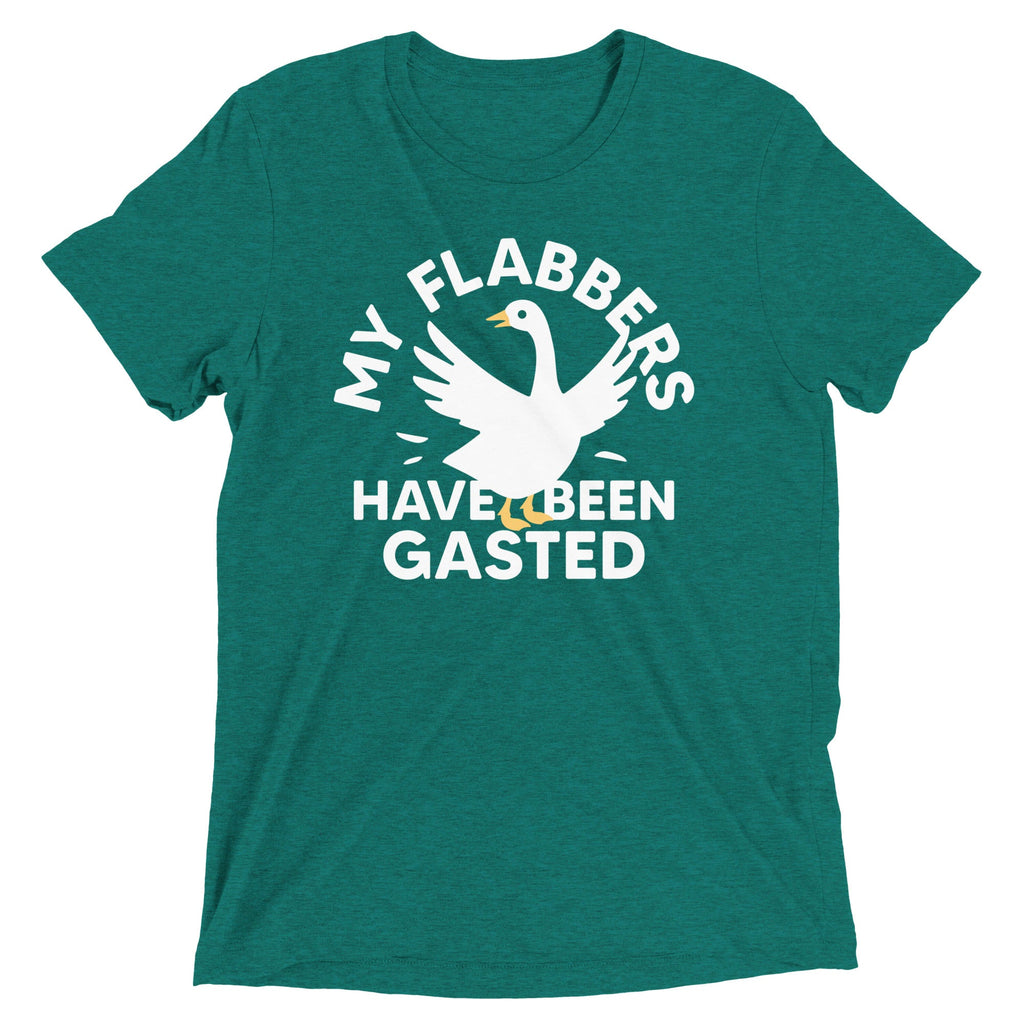 My Flabbers Have Been Gasted Men's Tri-Blend Tee