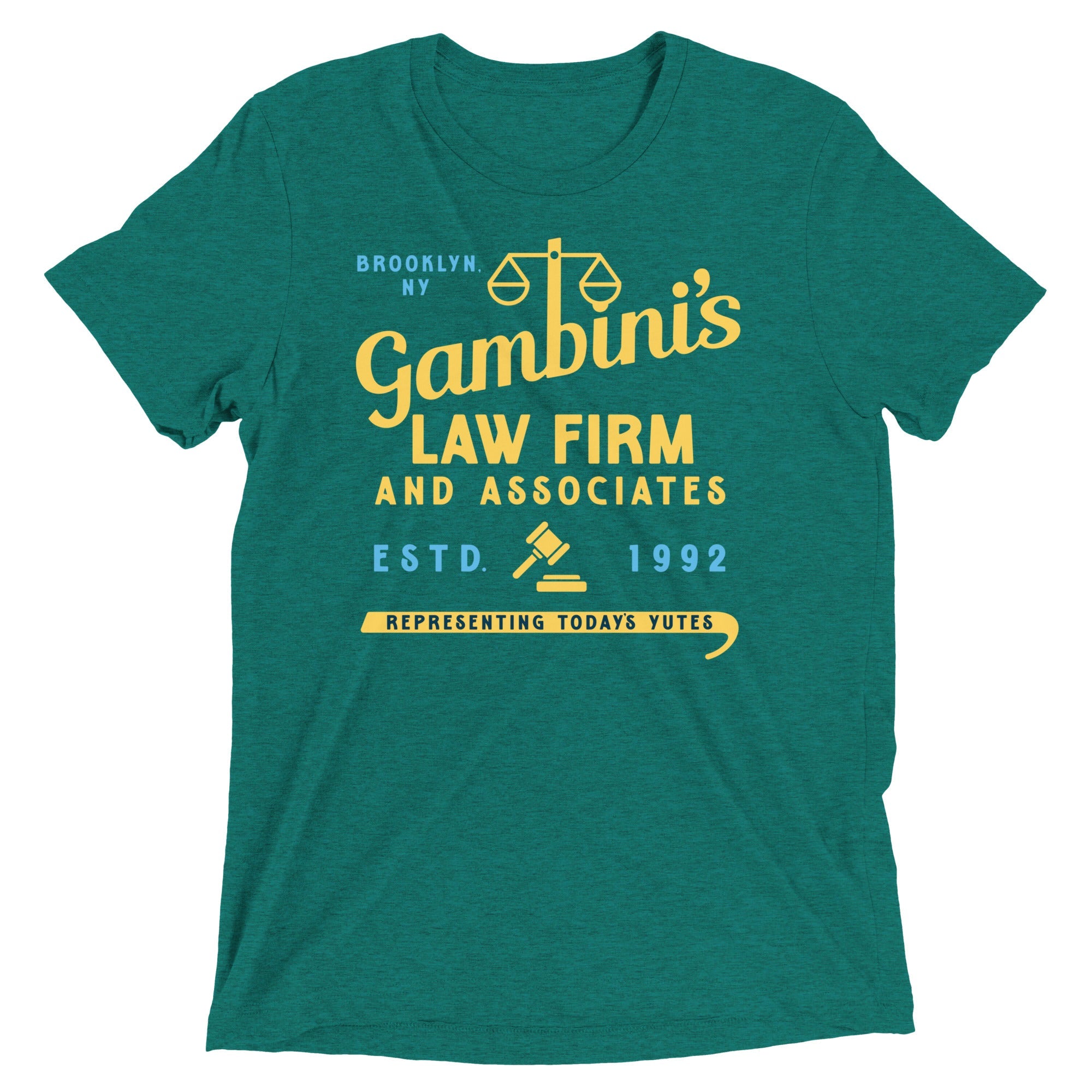 Gambini's Law Firm Men's Tri-Blend Tee