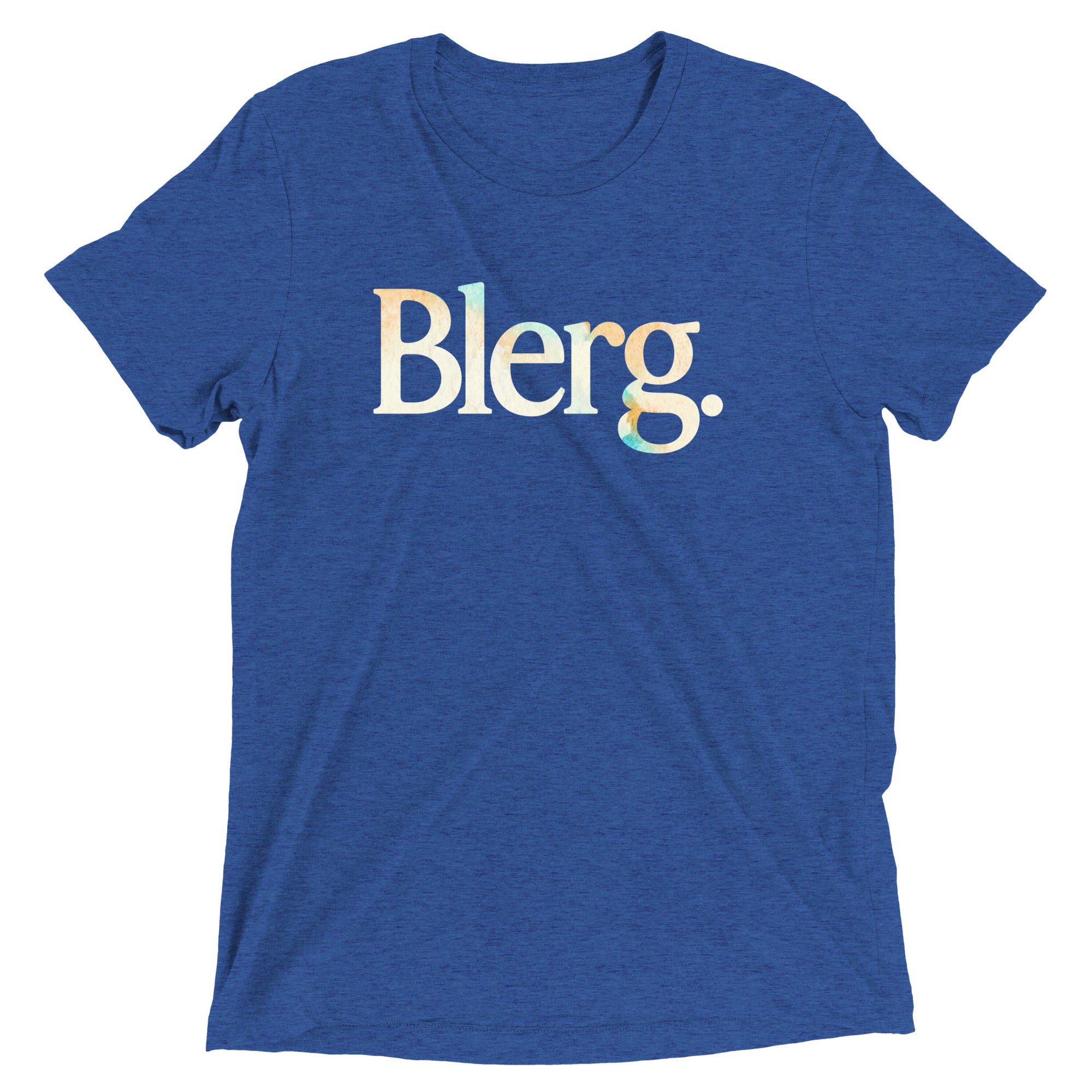 Blerg Men's Tri-Blend Tee