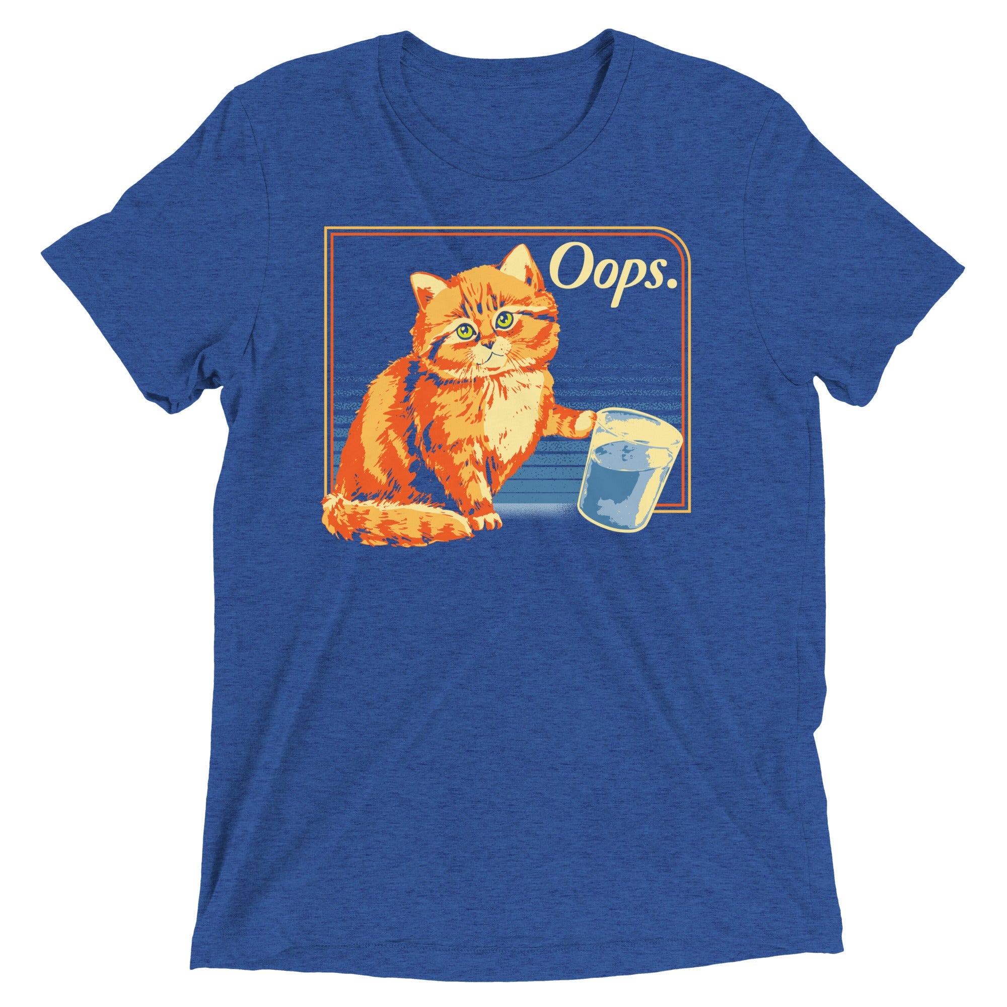 Oops Men's Tri-Blend Tee