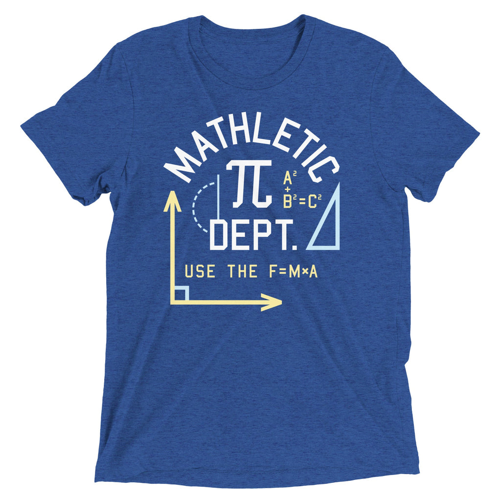 Mathletic Dept Men's Tri-Blend Tee