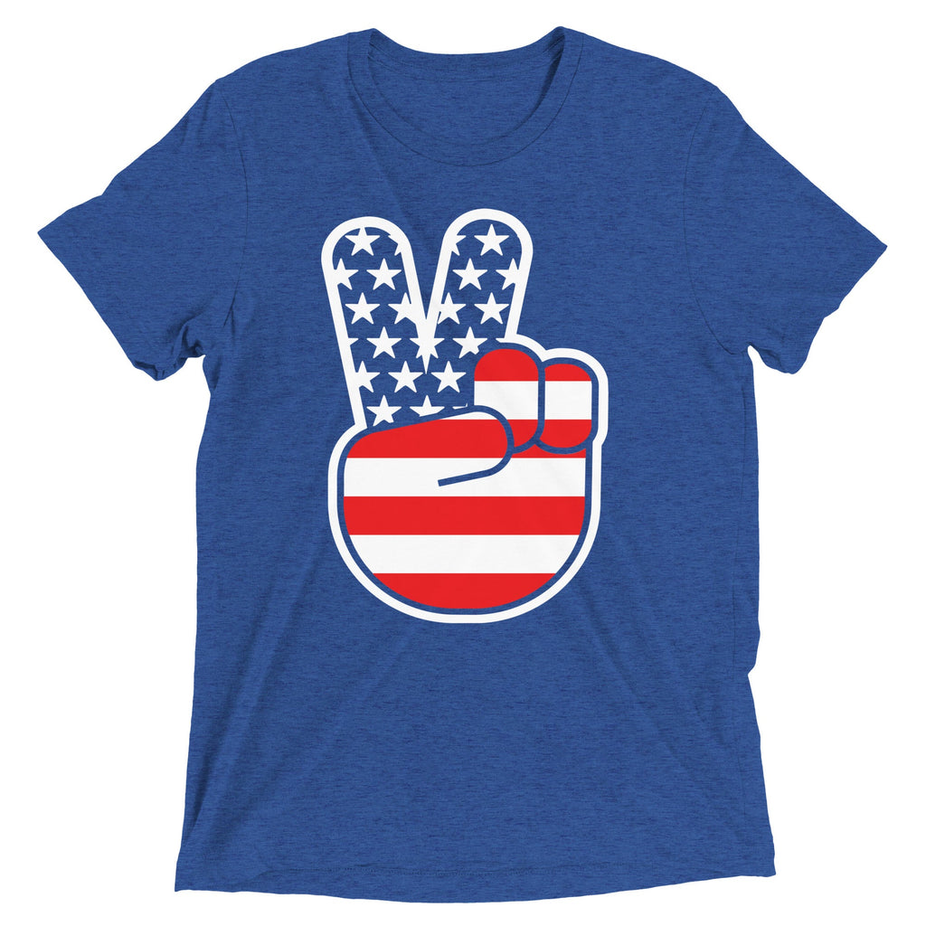 USA Peace Men's Tri-Blend Tee