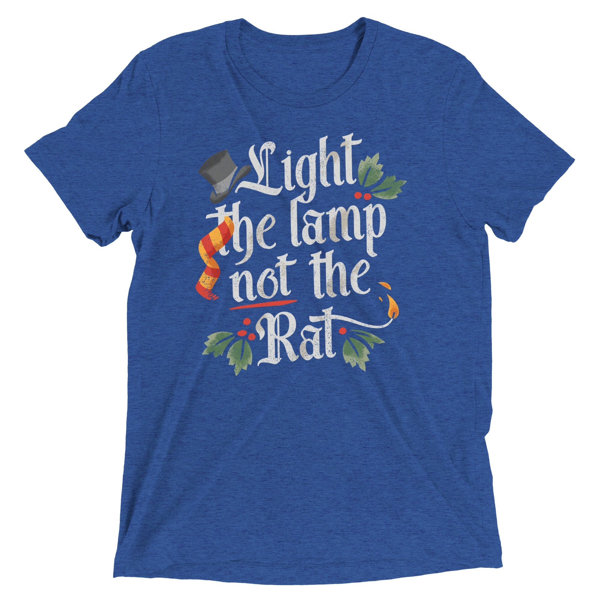 Light The Lamp Not The Rat Men's Tri-Blend Tee