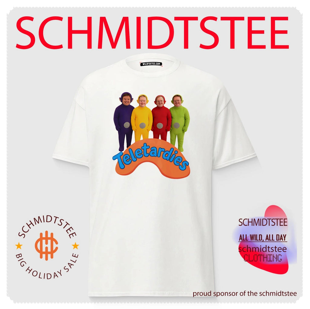 Teletardies Down Syndrome cartoon shirt