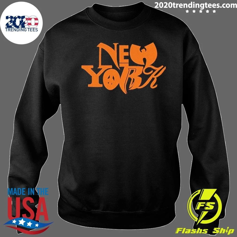 New York Knicks X Wu-tang Clan Mashup Logo Shirt